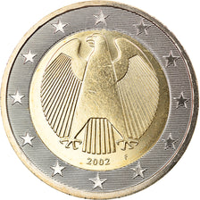 GERMANIA - REPUBBLICA FEDERALE, 2 Euro, 2002, Stuttgart, FDC, Bi-metallico
