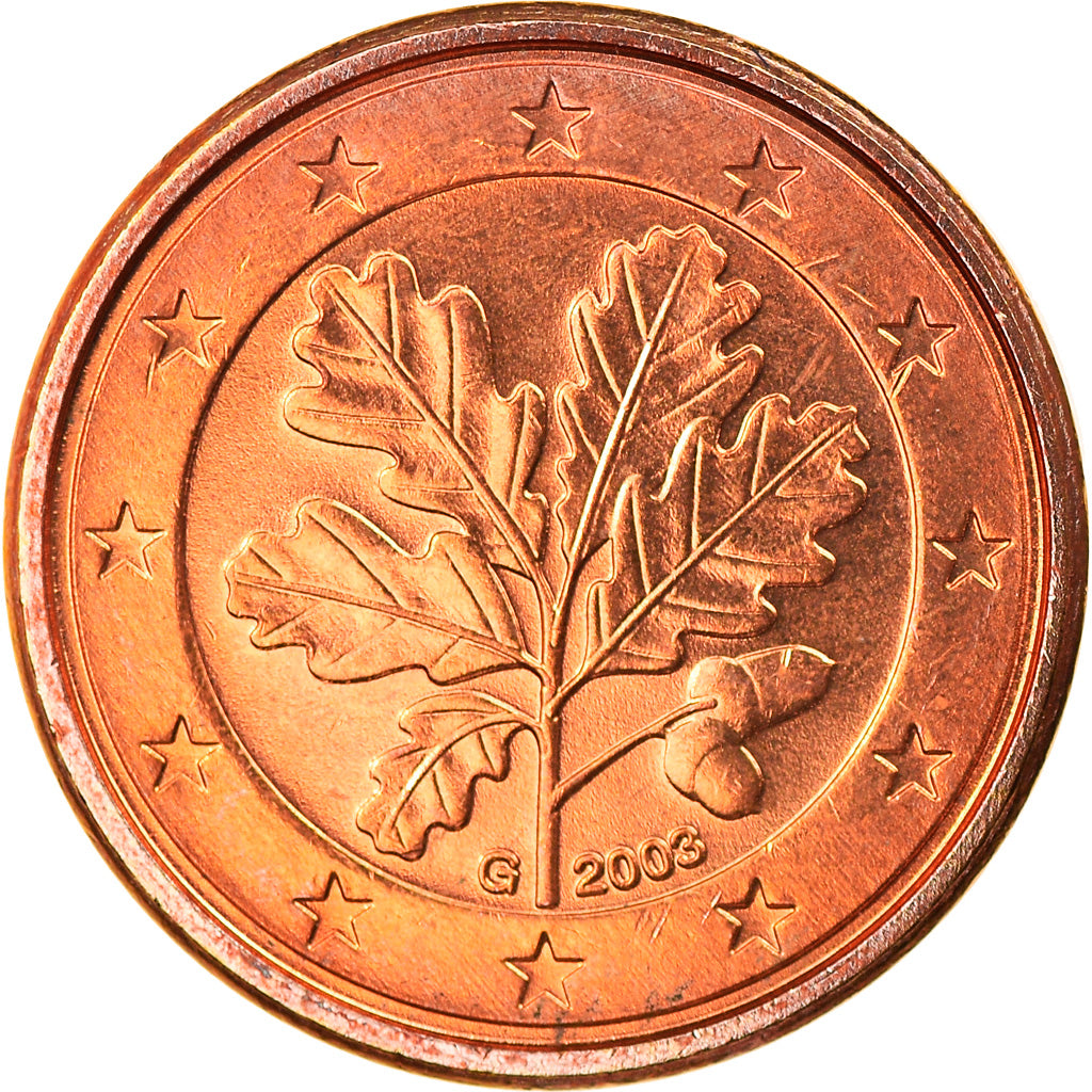 République fédérale allemande, 2 Euro, 2003, Karlsruhe, FDC, Bi-Metallic