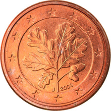GERMANY - FEDERAL REPUBLIC, 2 Euro, 2003, Hambourg, MS(65-70), Bi-Metallic