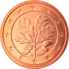 GERMANY - FEDERAL REPUBLIC, 2 Euro Cent, 2003, Munich, MS(65-70), Copper Plated