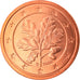 GERMANY - FEDERAL REPUBLIC, 2 Euro Cent, 2003, Munich, MS(65-70), Copper Plated