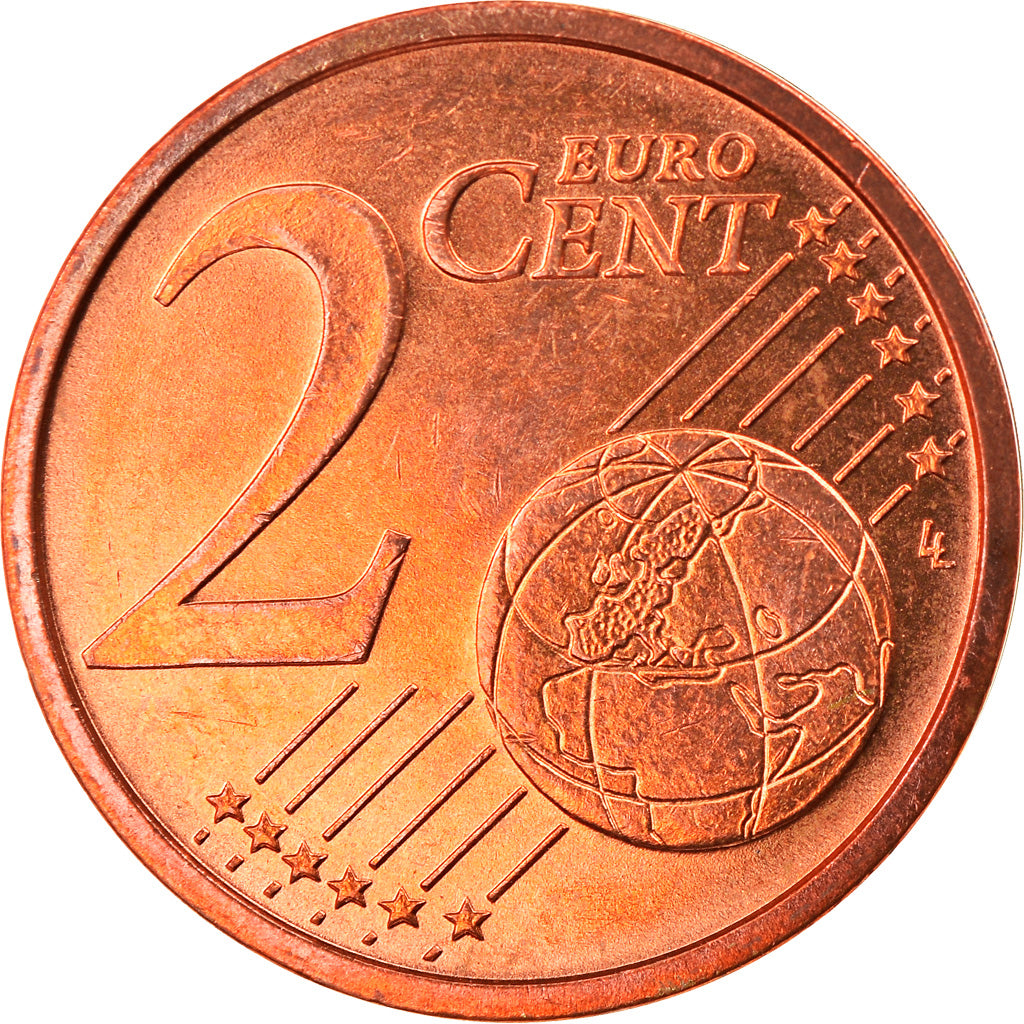 GERMANIA - REPUBBLICA FEDERALE, 2 Euro Cent, 2003, Stuttgart, FDC, Acciaio