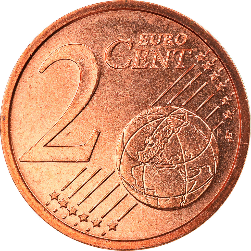 ALEMANHA - REPÚBLICA FEDERAL, 2 Euro Cent, 2003, Karlsruhe, MS(65-70), Aço
