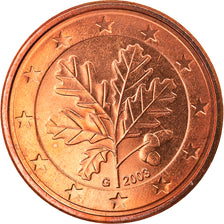 GERMANY - FEDERAL REPUBLIC, 5 Euro Cent, 2003, Karlsruhe, MS(65-70), Copper