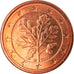 GERMANY - FEDERAL REPUBLIC, 5 Euro Cent, 2003, Karlsruhe, MS(65-70), Copper