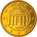 GERMANY - FEDERAL REPUBLIC, 10 Euro Cent, 2003, Berlin, MS(65-70), Brass, KM:210