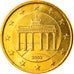 GERMANY - FEDERAL REPUBLIC, 50 Euro Cent, 2003, Stuttgart, MS(65-70), Brass