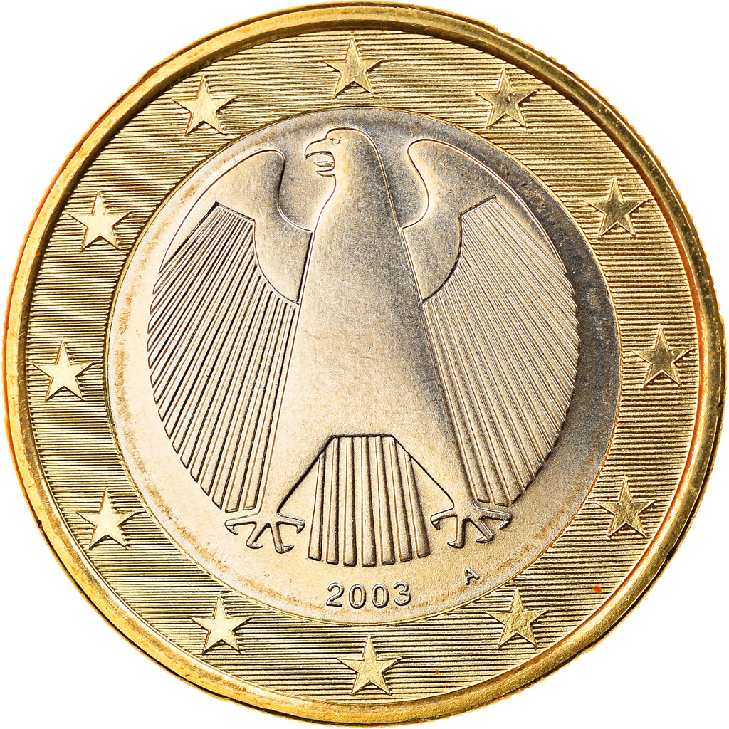 ALEMANHA - REPÚBLICA FEDERAL, Euro, 2003, Berlin, MS(65-70), Bimetálico