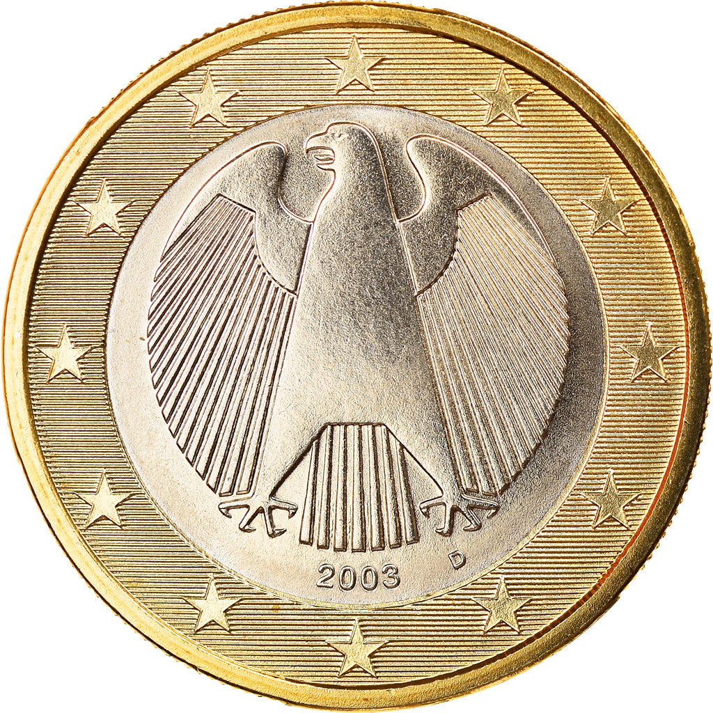 République fédérale allemande, Euro, 2003, Munich, FDC, Bi-Metallic, KM:213