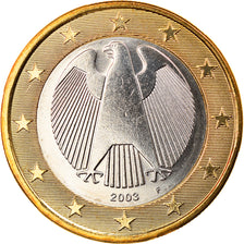 GERMANY - FEDERAL REPUBLIC, Euro, 2003, Stuttgart, MS(65-70), Bi-Metallic
