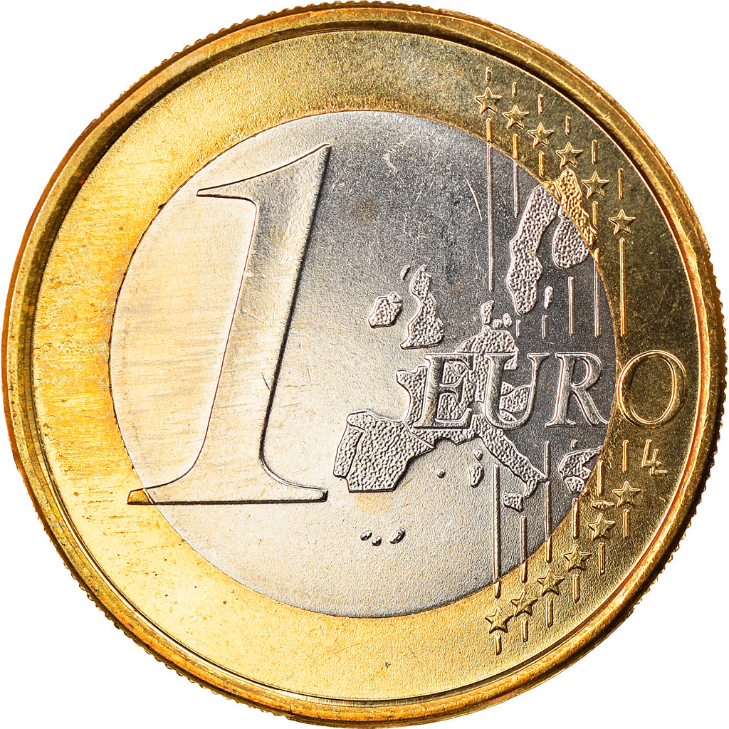 GERMANY - FEDERAL REPUBLIC, Euro, 2003, Stuttgart, MS(65-70), Bi-Metallic