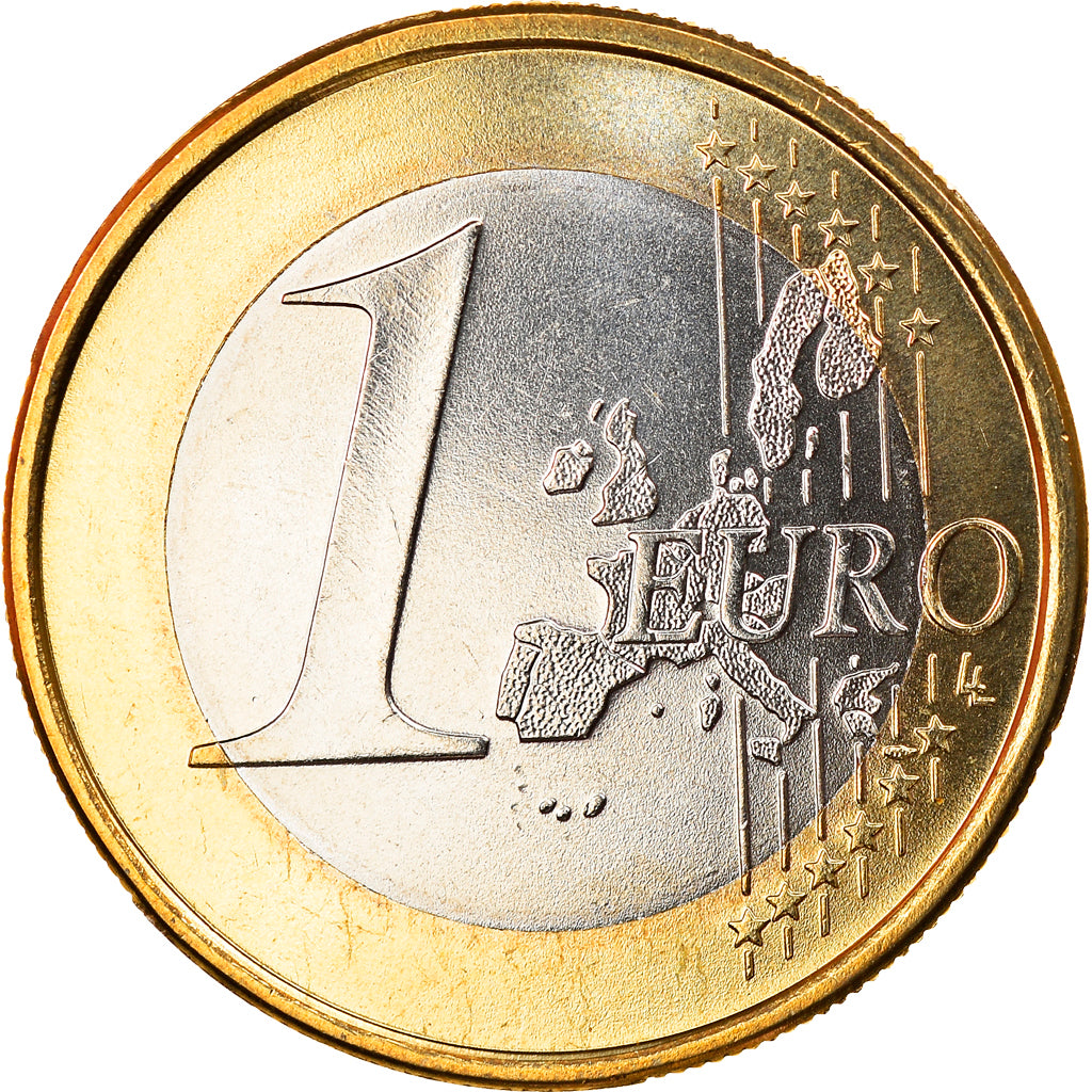 GERMANY - FEDERAL REPUBLIC, Euro, 2003, Karlsruhe, MS(65-70), Bi-Metallic