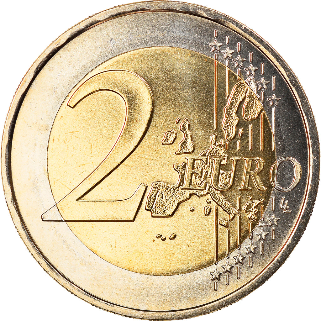 GERMANY - FEDERAL REPUBLIC, 2 Euro, 2003, Stuttgart, MS(65-70), Bi-Metallic