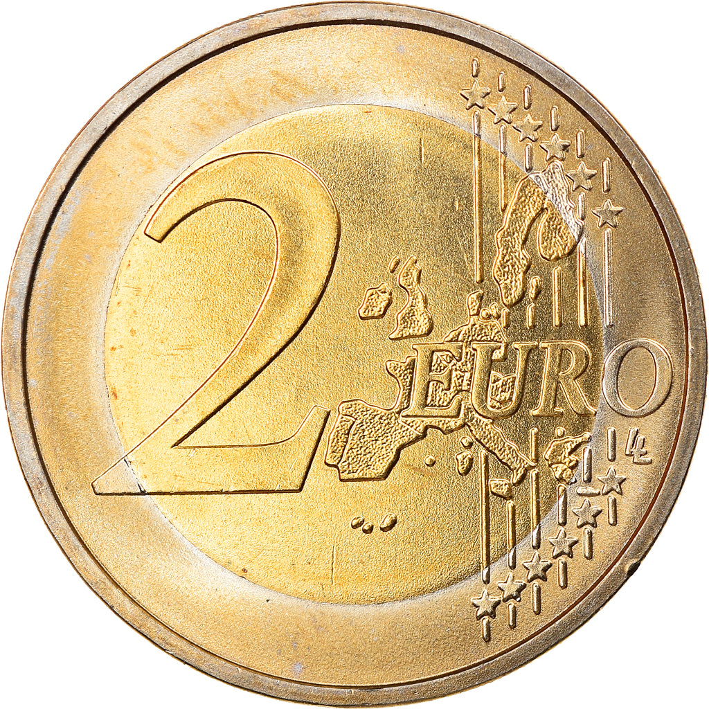 GERMANY - FEDERAL REPUBLIC, 2 Euro, 2003, Hambourg, MS(65-70), Bi-Metallic