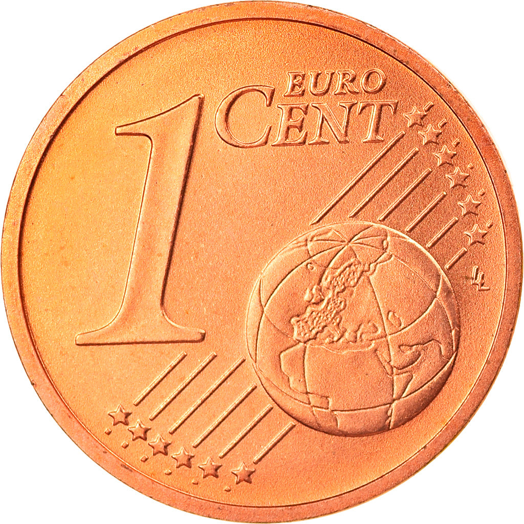 Federale Duitse Republiek, Euro Cent, 2004, Munich, FDC, Copper Plated Steel