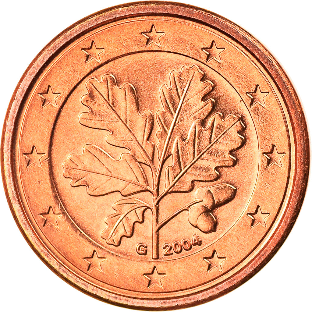 GERMANIA - REPUBBLICA FEDERALE, Euro Cent, 2004, Karlsruhe, FDC, Acciaio