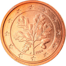 GERMANIA - REPUBBLICA FEDERALE, 2 Euro Cent, 2004, Hambourg, FDC, Acciaio