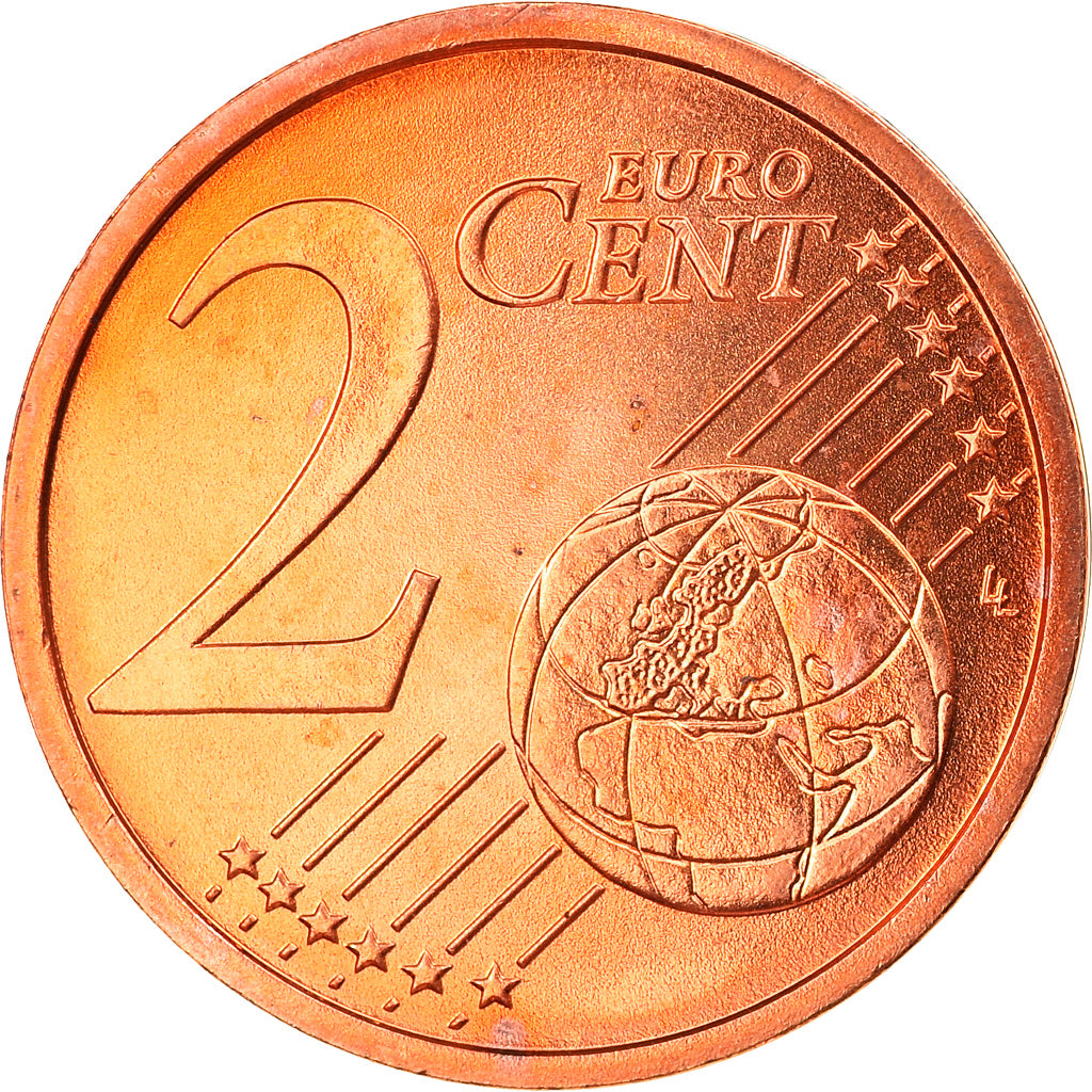 GERMANIA - REPUBBLICA FEDERALE, 2 Euro Cent, 2004, Hambourg, FDC, Acciaio