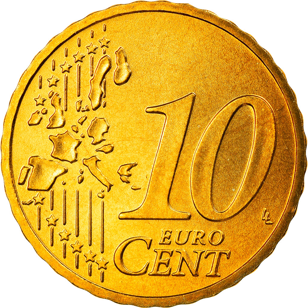 GERMANIA - REPUBBLICA FEDERALE, 10 Euro Cent, 2004, Munich, FDC, Ottone, KM:210