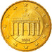 GERMANY - FEDERAL REPUBLIC, 10 Euro Cent, 2004, Hambourg, MS(65-70), Brass