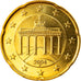 GERMANY - FEDERAL REPUBLIC, 20 Euro Cent, 2004, Stuttgart, MS(65-70), Brass
