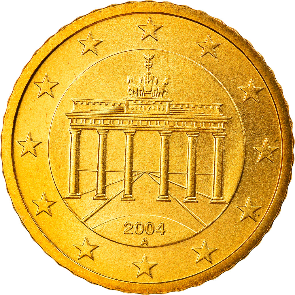 Federale Duitse Republiek, 50 Euro Cent, 2004, Berlin, FDC, Tin, KM:212