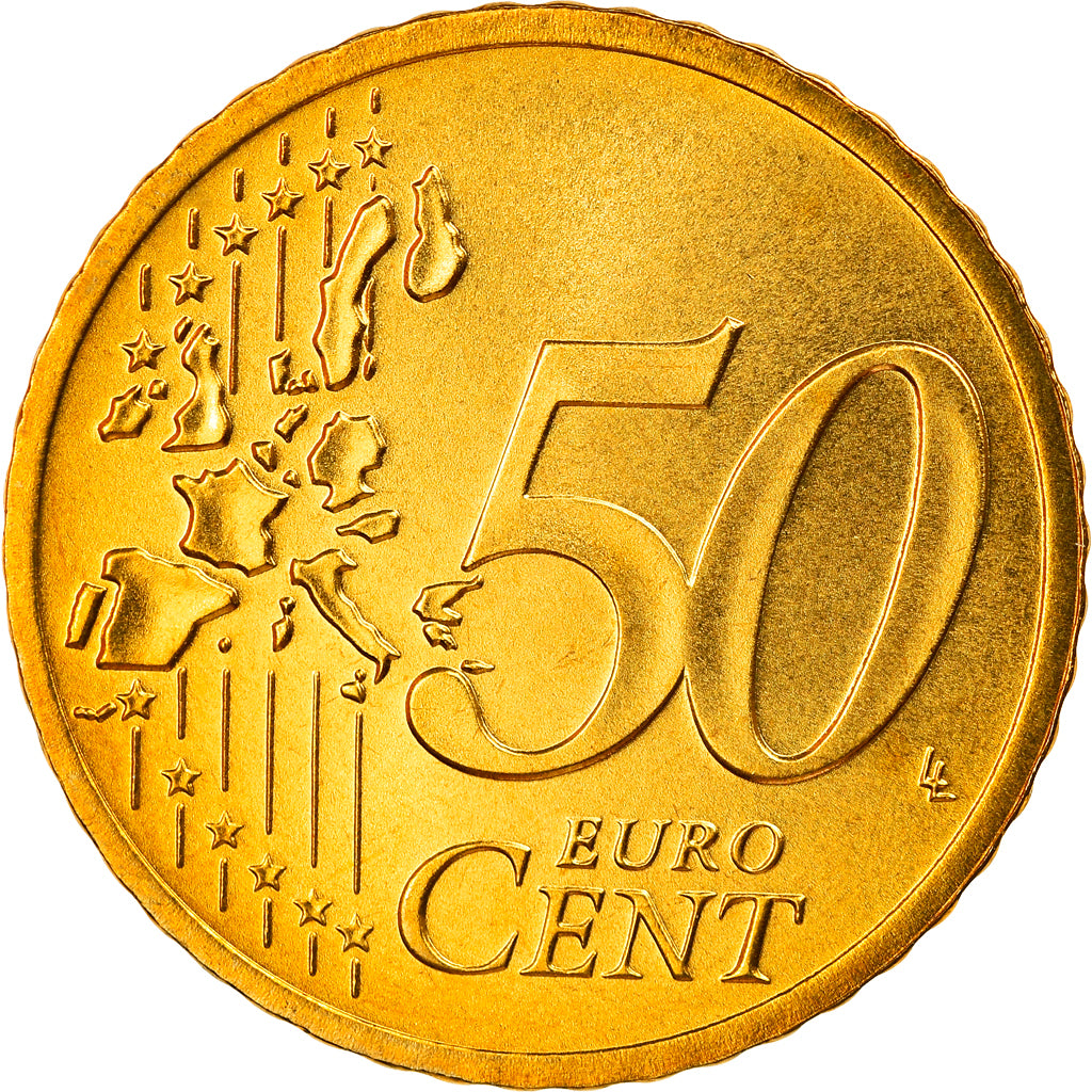 Federale Duitse Republiek, 50 Euro Cent, 2004, Berlin, FDC, Tin, KM:212
