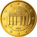 GERMANY - FEDERAL REPUBLIC, 50 Euro Cent, 2004, Hambourg, MS(65-70), Brass