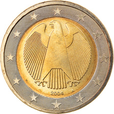 GERMANY - FEDERAL REPUBLIC, 2 Euro, 2004, Berlin, MS(65-70), Bi-Metallic, KM:214