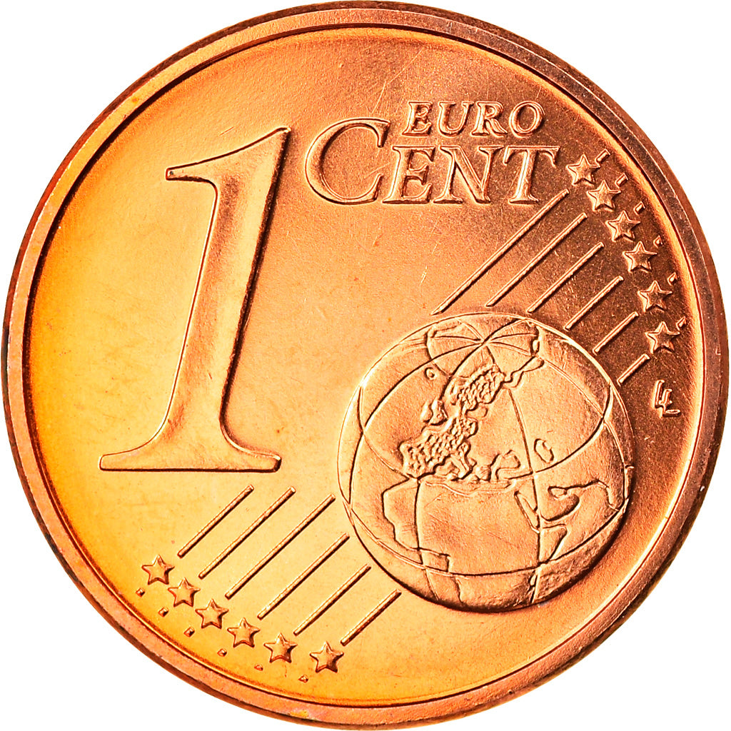 ALEMANHA - REPÚBLICA FEDERAL, Euro Cent, 2008, Munich, MS(65-70), Aço Cromado