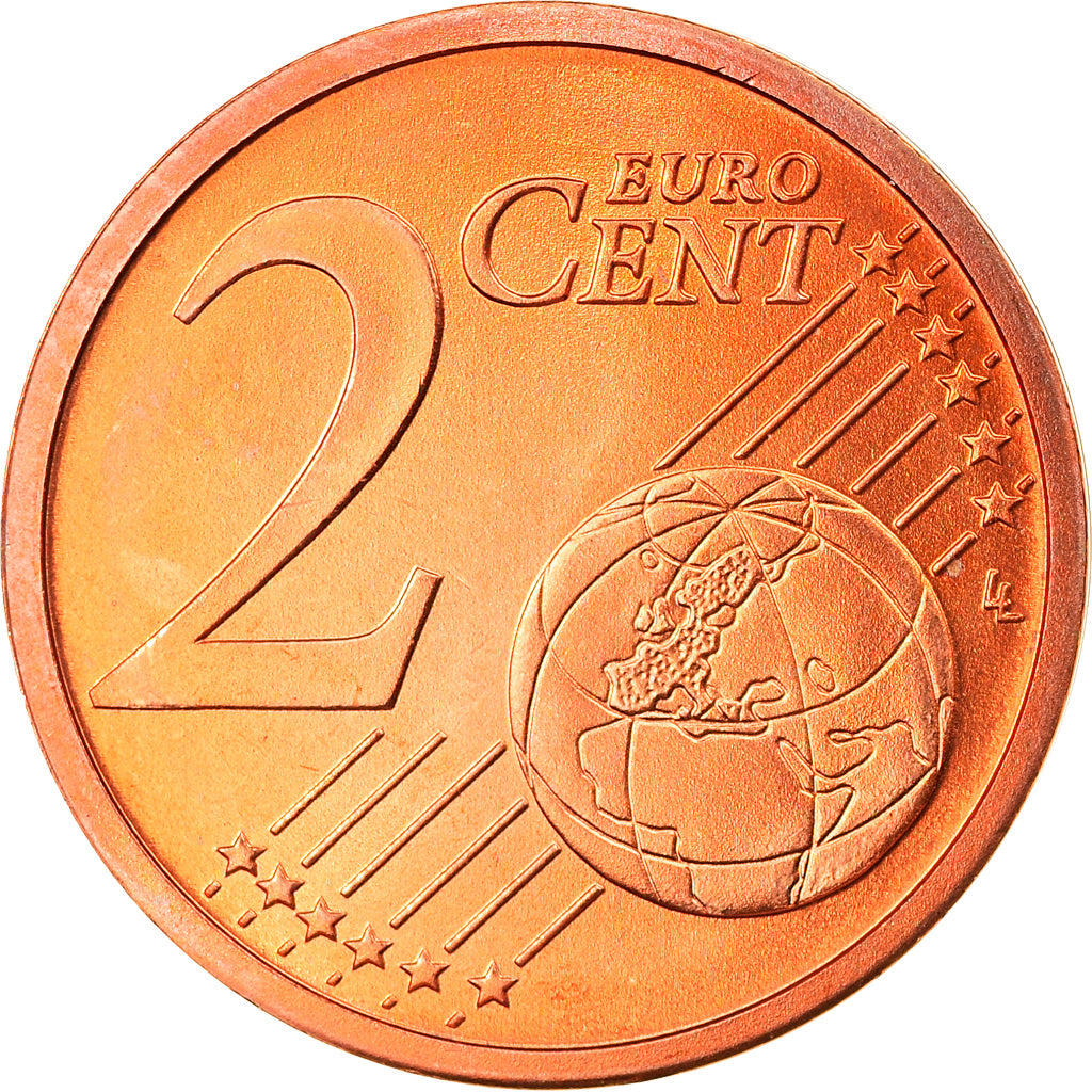 GERMANIA - REPUBBLICA FEDERALE, 2 Euro Cent, 2008, Hambourg, FDC, Acciaio