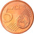ALEMANHA - REPÚBLICA FEDERAL, 5 Euro Cent, 2008, Stuttgart, MS(65-70), Aço