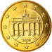 GERMANY - FEDERAL REPUBLIC, 10 Euro Cent, 2008, Munich, MS(65-70), Brass, KM:254