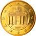 GERMANY - FEDERAL REPUBLIC, 50 Euro Cent, 2008, Munich, MS(65-70), Brass, KM:256