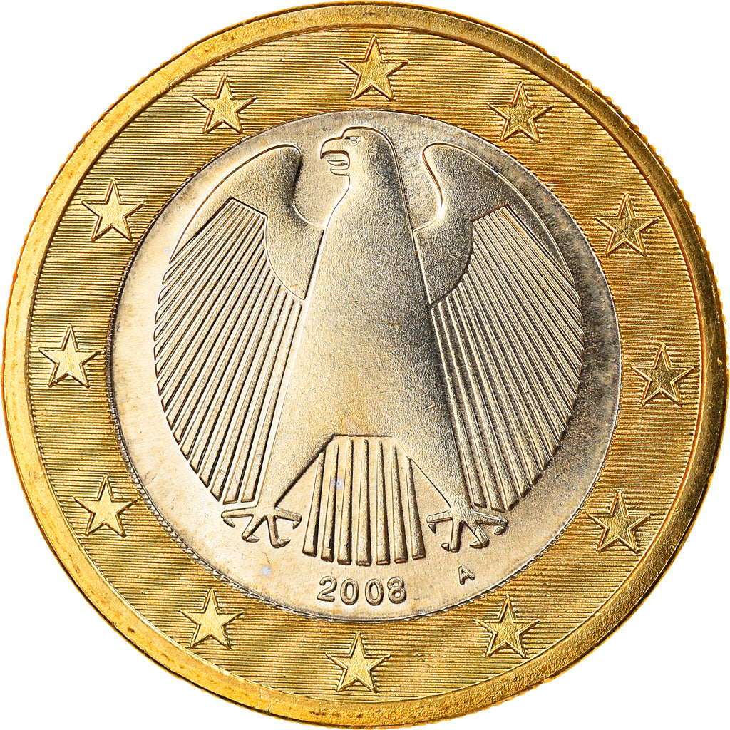 République fédérale allemande, Euro, 2008, Berlin, FDC, Bi-Metallic, KM:257