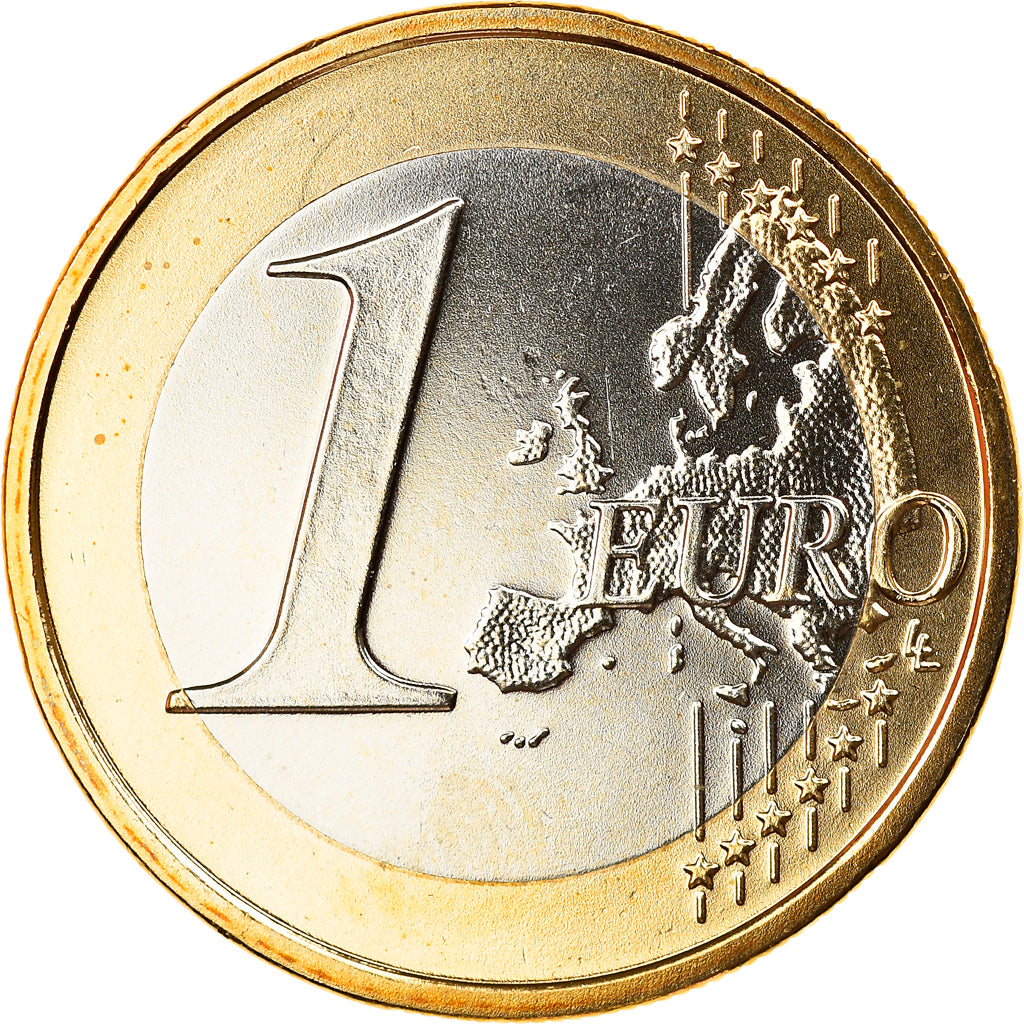 GERMANY - FEDERAL REPUBLIC, Euro, 2008, Munich, MS(65-70), Bi-Metallic, KM:257