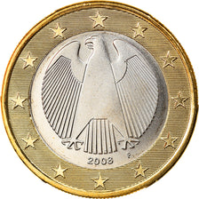 GERMANY - FEDERAL REPUBLIC, Euro, 2008, Stuttgart, MS(65-70), Bi-Metallic