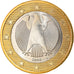 GERMANY - FEDERAL REPUBLIC, Euro, 2008, Hambourg, MS(65-70), Bi-Metallic, KM:257