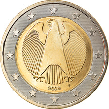 Bundesrepublik Deutschland, 2 Euro, 2008, Stuttgart, STGL, Bi-Metallic, KM:258