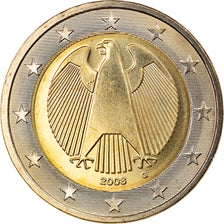 République fédérale allemande, 2 Euro, 2008, Karlsruhe, FDC, Bi-Metallic
