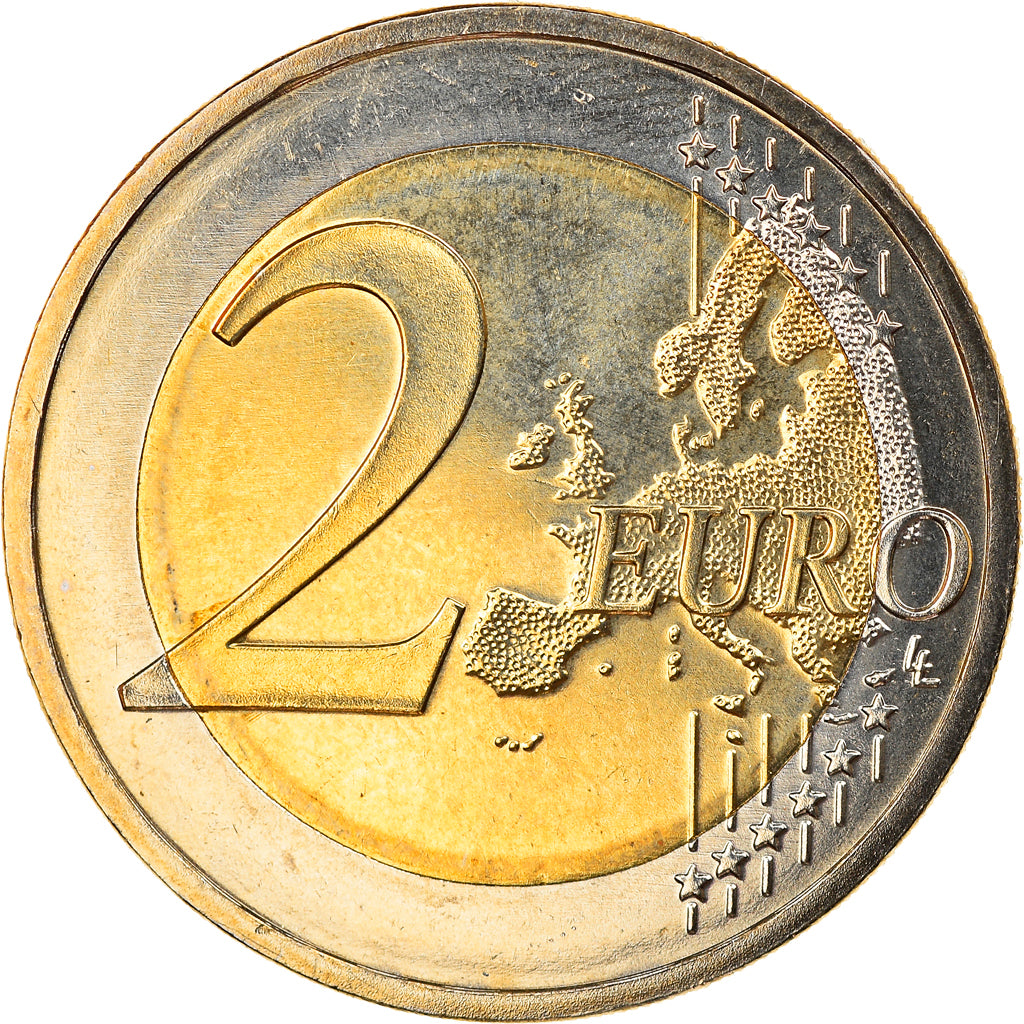 GERMANY - FEDERAL REPUBLIC, 2 Euro, 2008, Berlin, MS(65-70), Bi-Metallic, KM:261