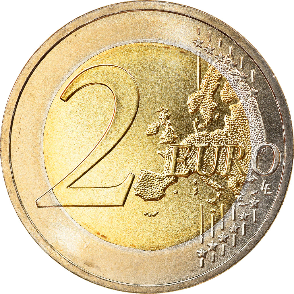GERMANIA - REPUBBLICA FEDERALE, 2 Euro, 2008, Hambourg, FDC, Bi-metallico