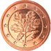 GERMANY - FEDERAL REPUBLIC, 2 Euro Cent, 2009, Karlsruhe, MS(65-70), Copper