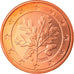 GERMANY - FEDERAL REPUBLIC, 5 Euro Cent, 2009, Hambourg, MS(65-70), Copper