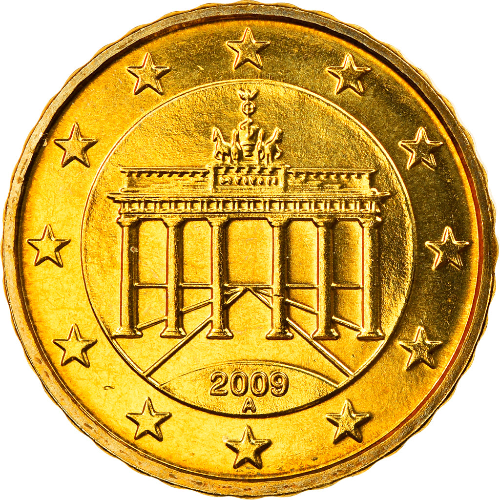 GERMANIA - REPUBBLICA FEDERALE, 10 Euro Cent, 2009, Berlin, FDC, Ottone, KM:254