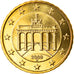 GERMANY - FEDERAL REPUBLIC, 10 Euro Cent, 2009, Munich, MS(65-70), Brass, KM:254