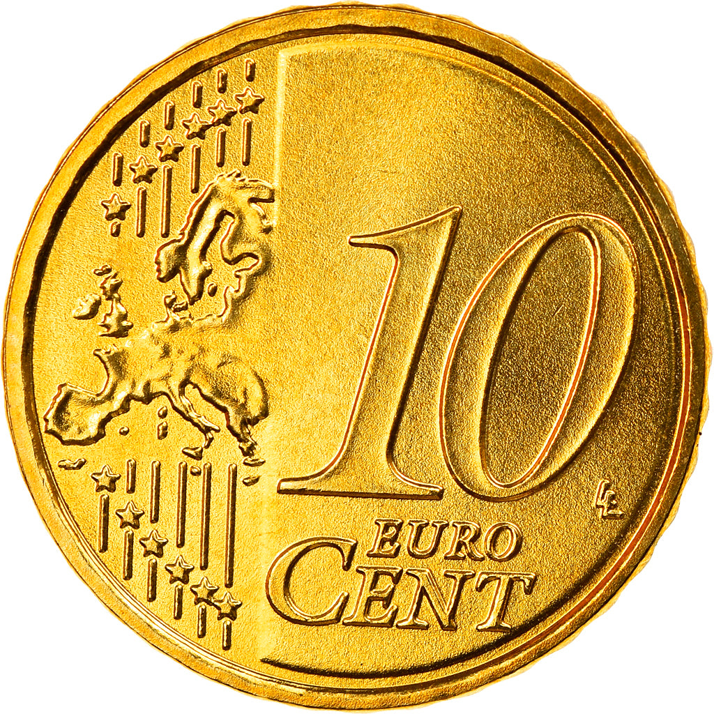GERMANIA - REPUBBLICA FEDERALE, 10 Euro Cent, 2009, Hambourg, FDC, Ottone