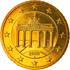 GERMANY - FEDERAL REPUBLIC, 50 Euro Cent, 2009, Berlin, MS(65-70), Brass, KM:256