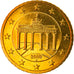GERMANY - FEDERAL REPUBLIC, 50 Euro Cent, 2009, Berlin, MS(65-70), Brass, KM:256