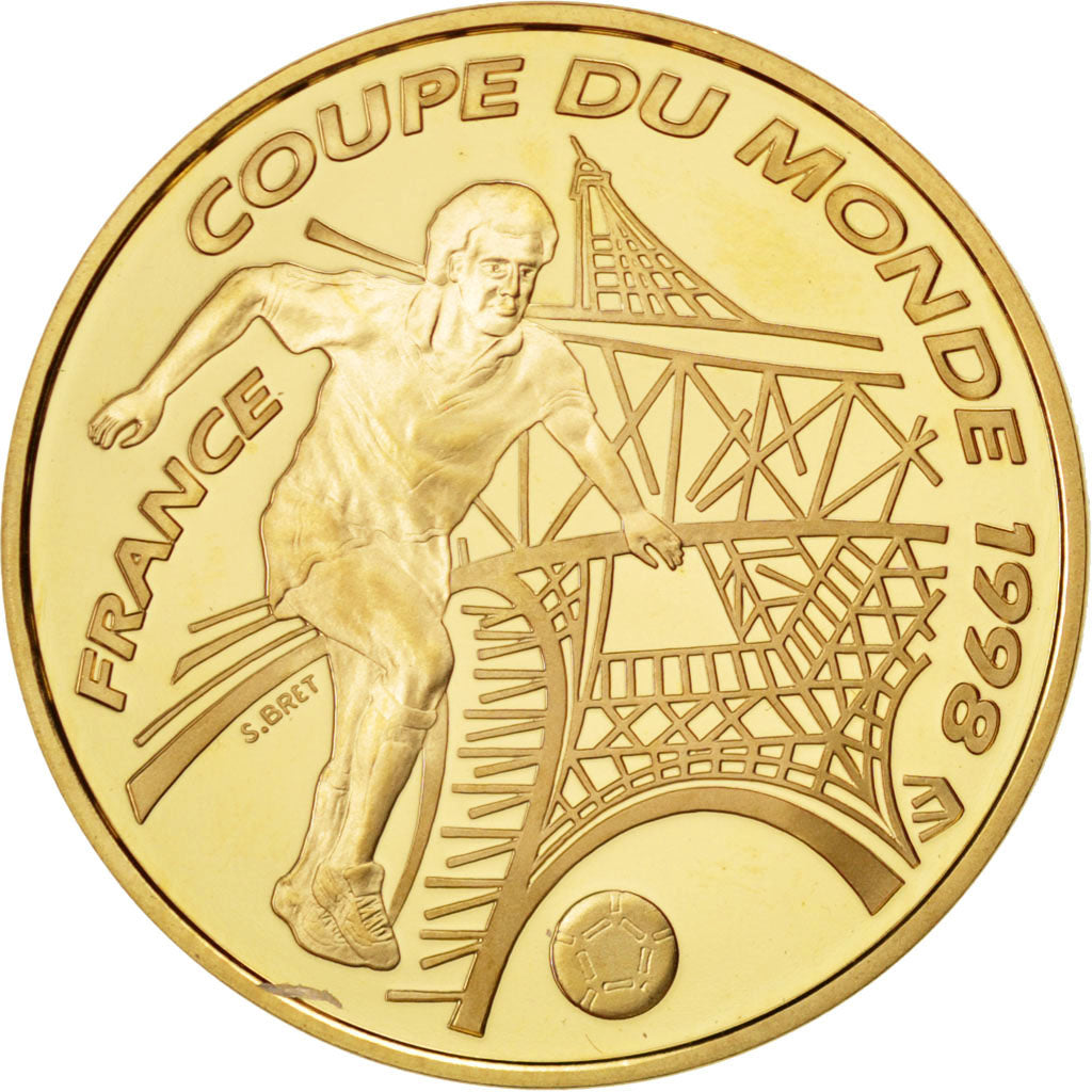 FRANCE, 100 Francs, 1996, KM #1172, MS(65-70), Gold, 17.00
